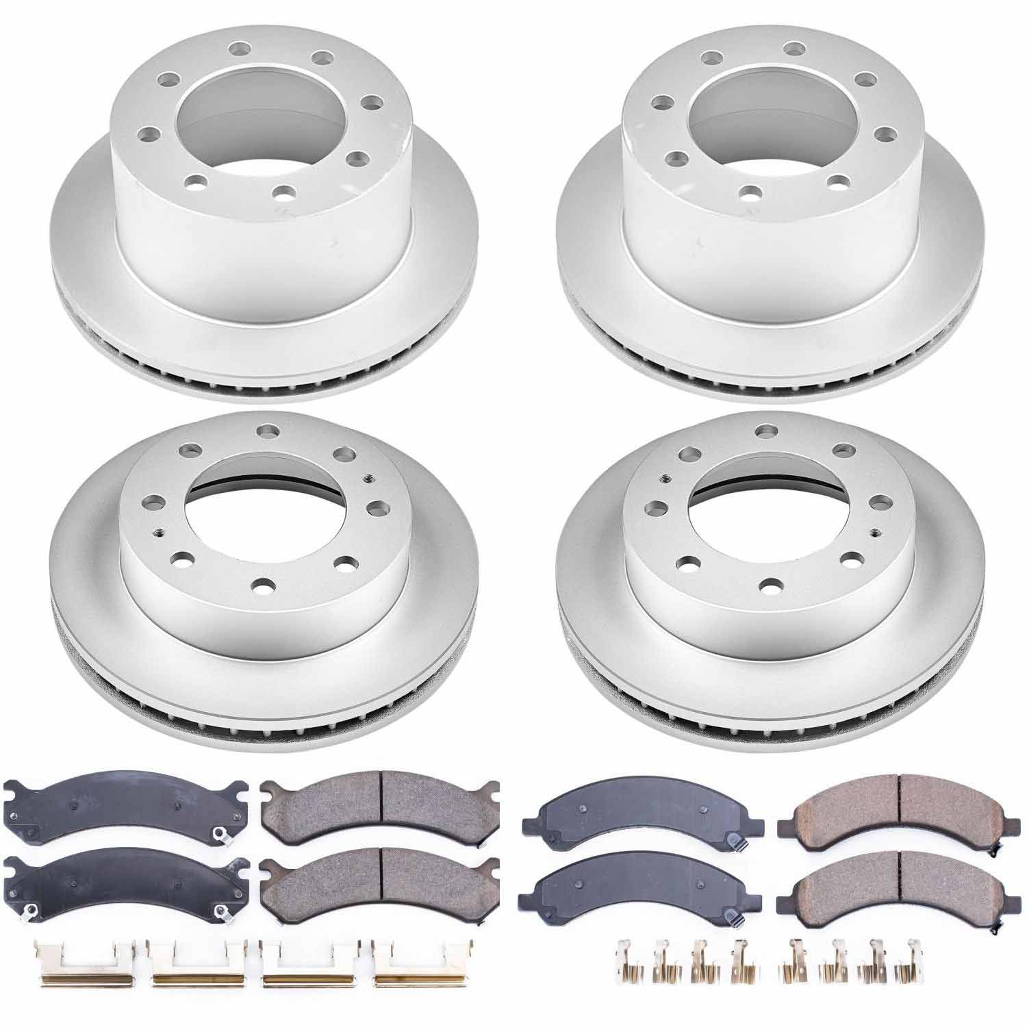 Power Stop CRK4528 - Z17 Evolution Front And Rear Brake Kit vehicle fitment brake part