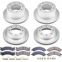 Power Stop CRK4528 - Z17 Evolution Front And Rear Brake Kit vehicle fitment brake part