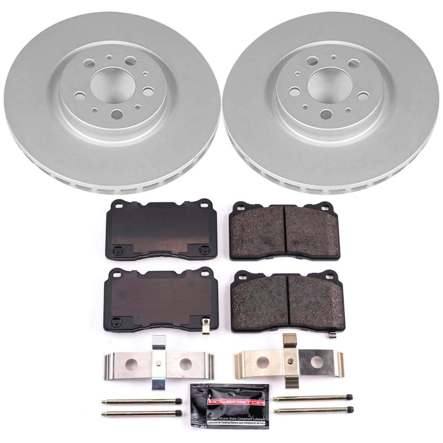 Power Stop CRK4548 - Z23 Evolution Sport Front Brake Kit vehicle fitment brake part