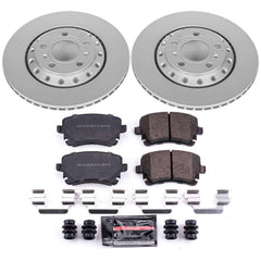 Power Stop CRK4562 - Z23 Evolution Sport Rear Brake Kit vehicle fitment brake part