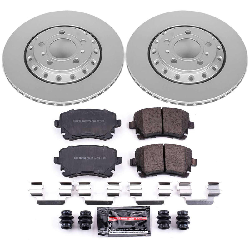 Power Stop CRK4562 - Z23 Evolution Sport Rear Brake Kit vehicle fitment brake part