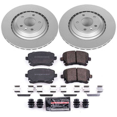Power Stop CRK4567 - Z23 Evolution Sport Rear Brake Kit vehicle fitment brake part