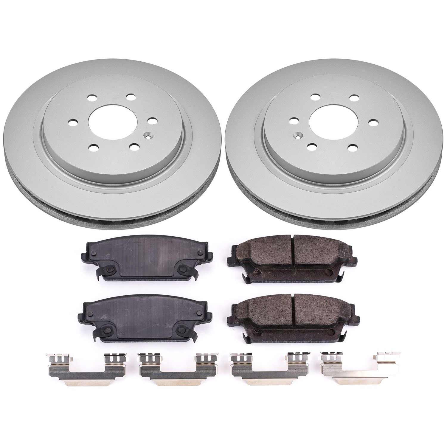 Power Stop CRK4568 - Z17 Evolution Rear Brake Kit vehicle fitment brake part