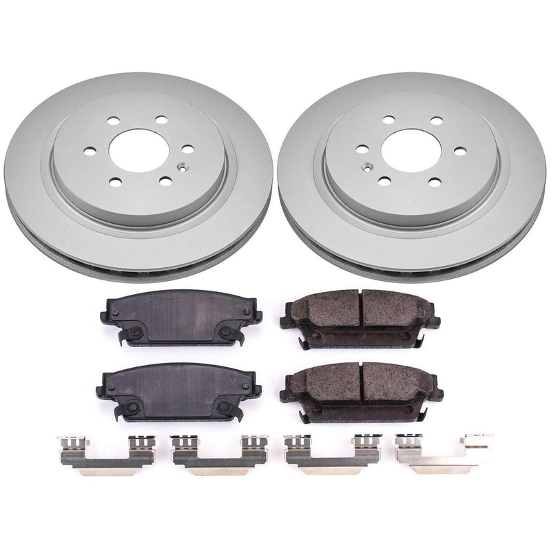 Power Stop CRK4568 - Z17 Evolution Rear Brake Kit vehicle fitment brake part