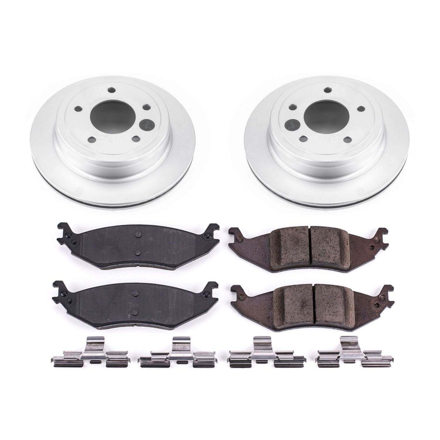 Power Stop CRK4579 Z17 Evolution Rear Brake Kit for 2004-2006 Ford E-150 product image