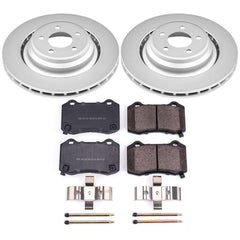 Power Stop CRK4583 - Z17 Evolution Rear Brake Kit vehicle fitment brake part