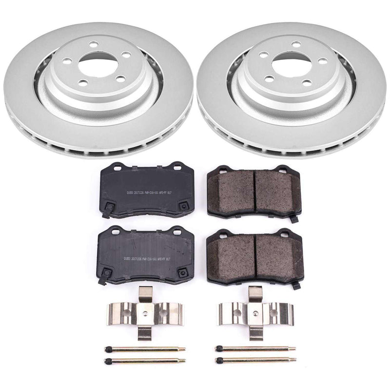 Power Stop CRK4583 - Z17 Evolution Rear Brake Kit vehicle fitment brake part