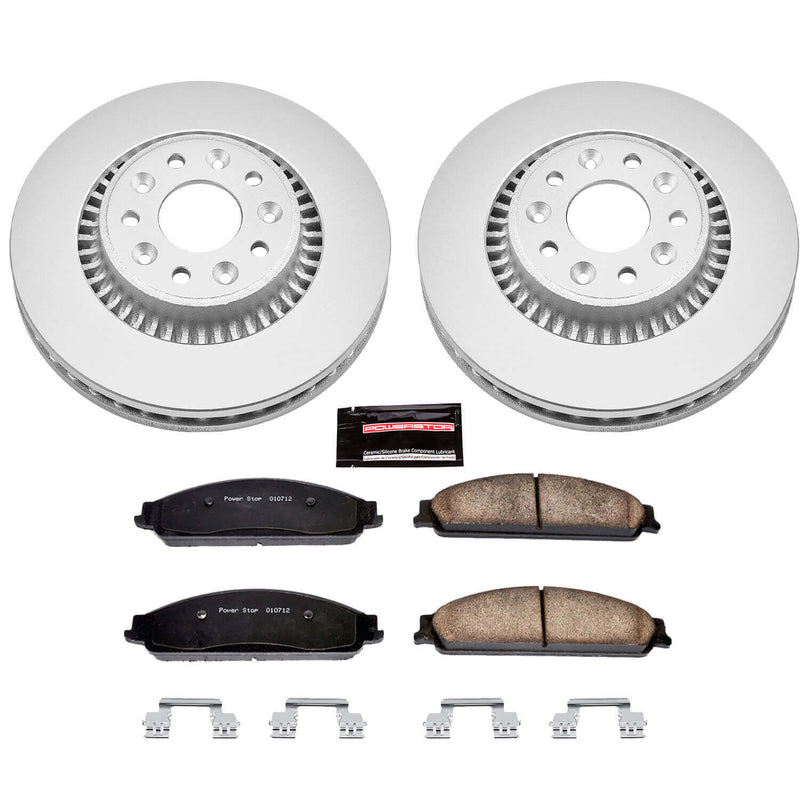 Power Stop CRK4599 - Z17 Evolution Front Brake Kit vehicle fitment brake part