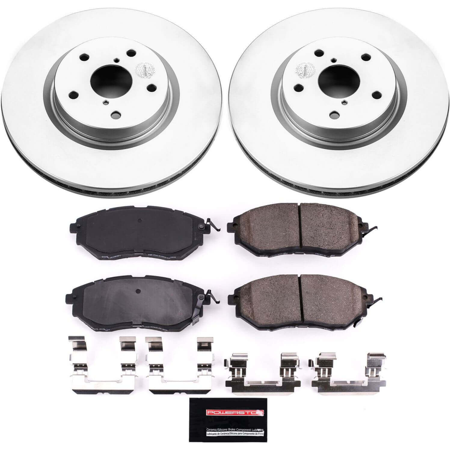 Power Stop CRK4603 Z17 Evolution Front Brake Kit for 2006-2007 Subaru B9 Tribeca product image
