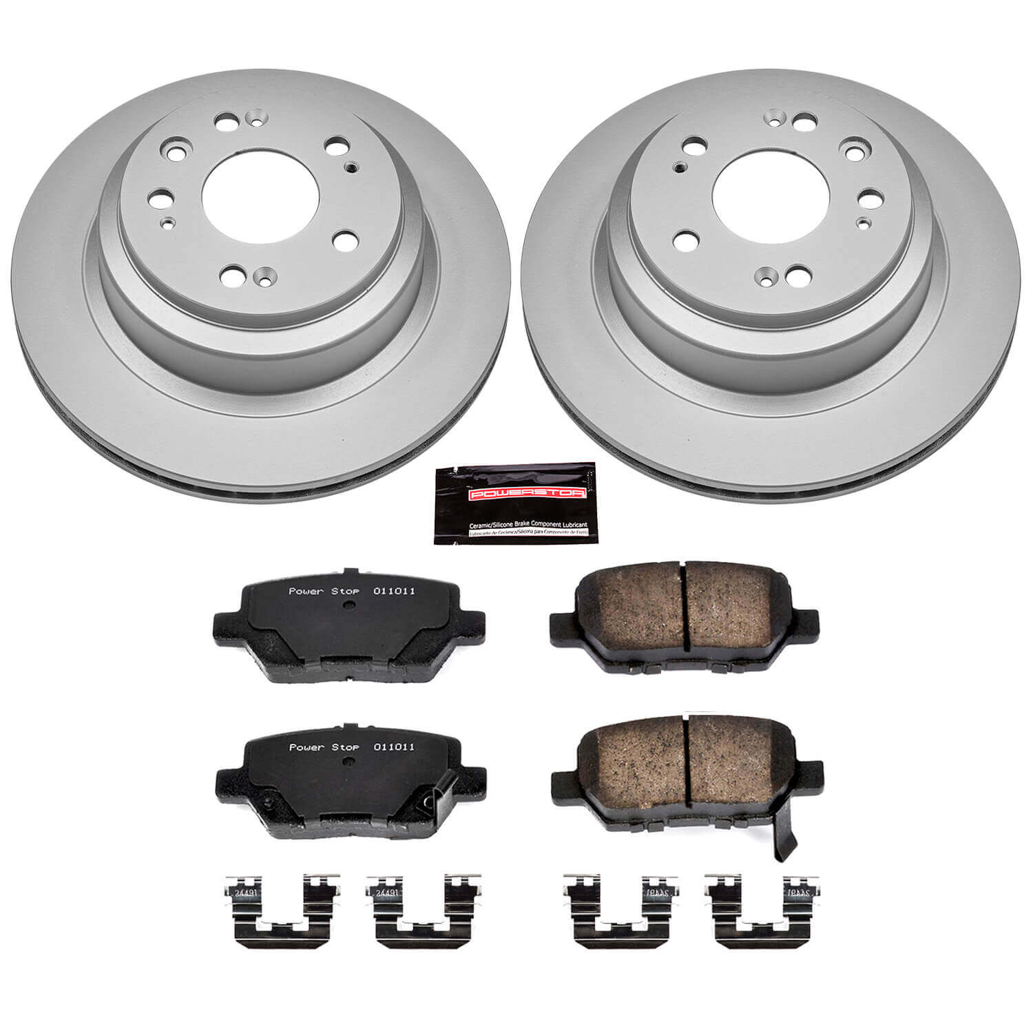 Power Stop CRK4605 - Z17 Evolution Rear Brake Kit vehicle fitment brake part
