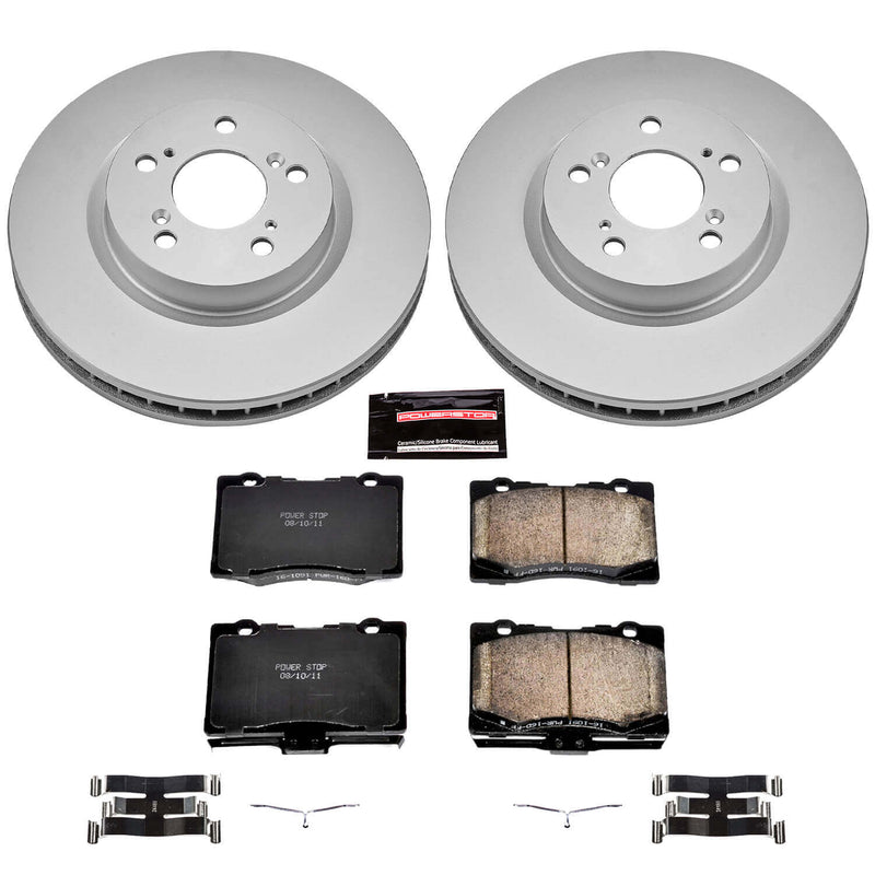 Power Stop CRK4606 - Z17 Evolution Front Brake Kit vehicle fitment brake part