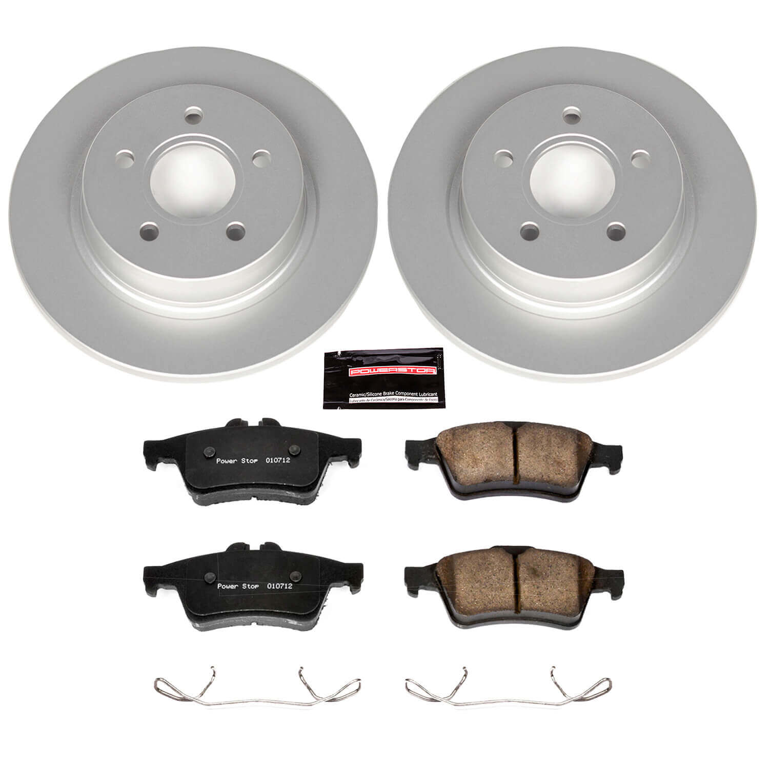 Power Stop CRK4613 - Z23 Evolution Sport Rear Brake Kit vehicle fitment brake part