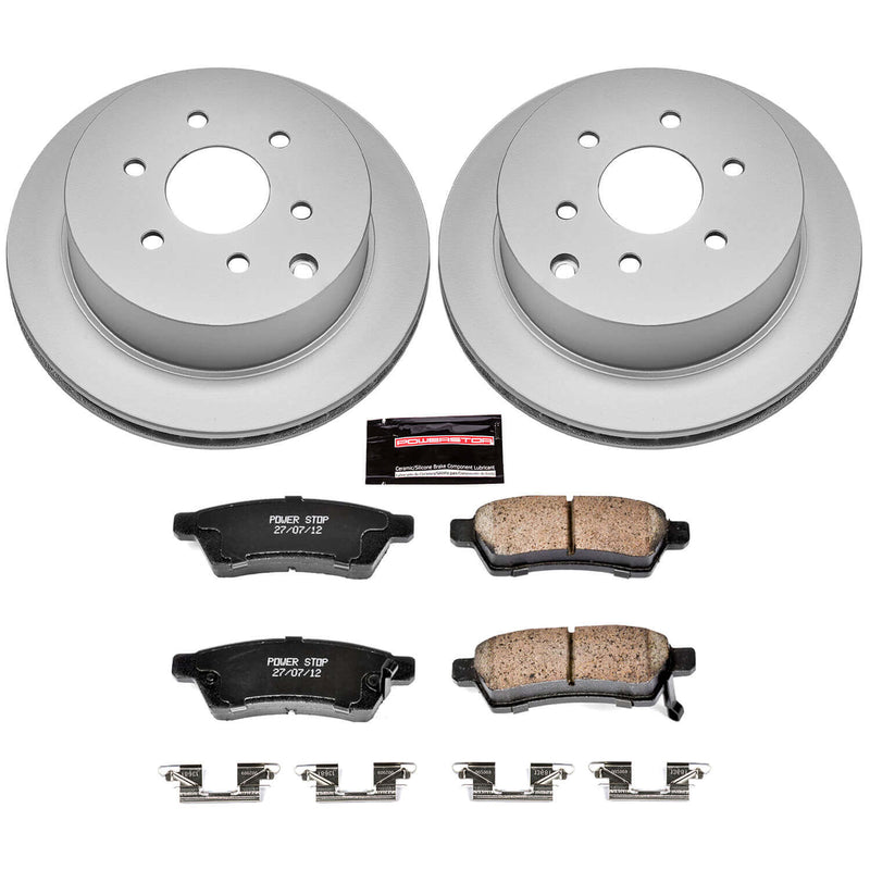 Power Stop CRK4621 - Z17 Evolution Rear Brake Kit vehicle fitment brake part