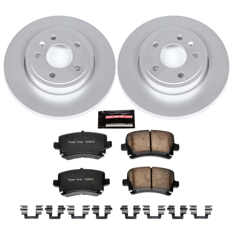 Power Stop CRK4624 - Z23 Evolution Sport Rear Brake Kit vehicle fitment brake part