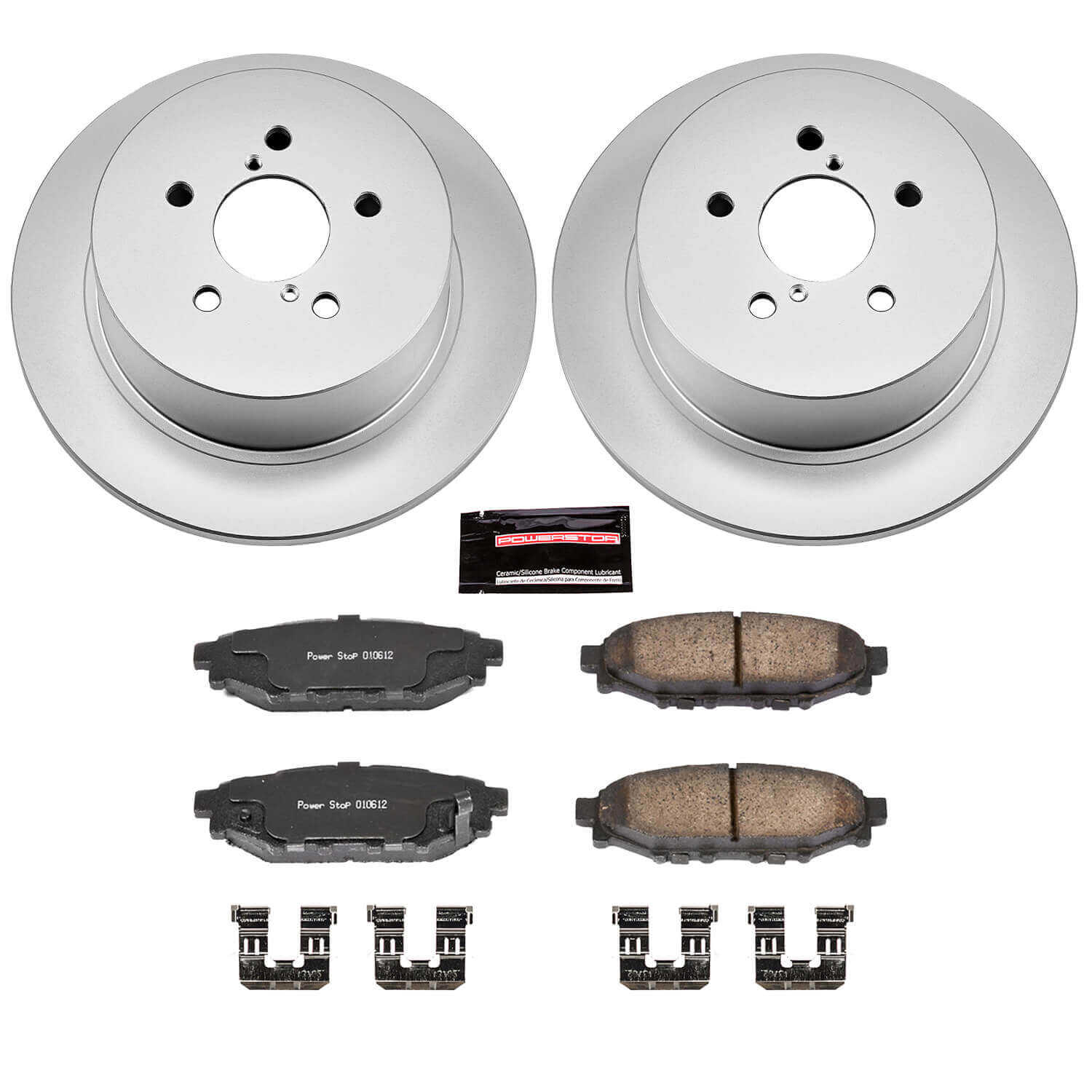 Power Stop CRK4632 - Z17 Evolution Rear Brake Kit vehicle fitment brake part