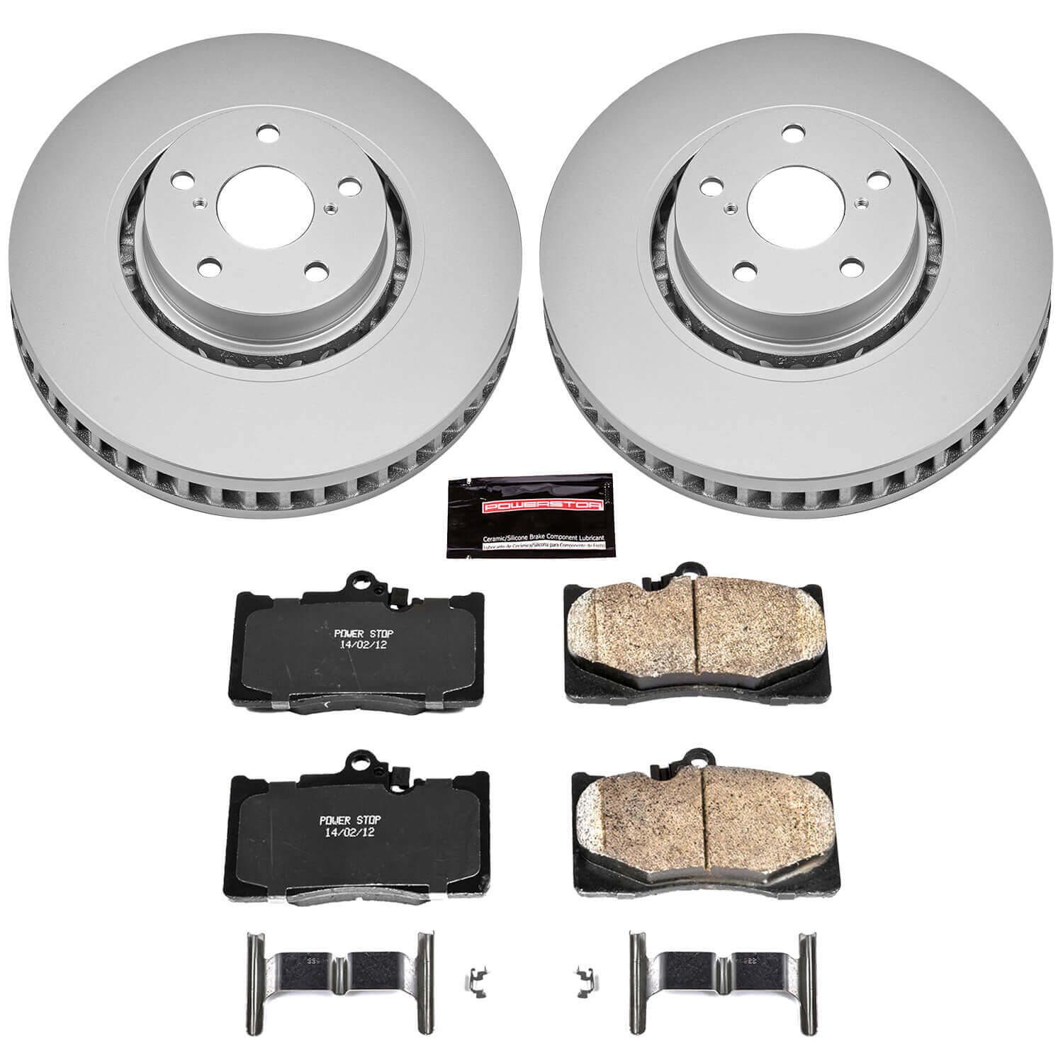 Power Stop CRK4634 - Z17 Evolution Front Brake Kit vehicle fitment brake part