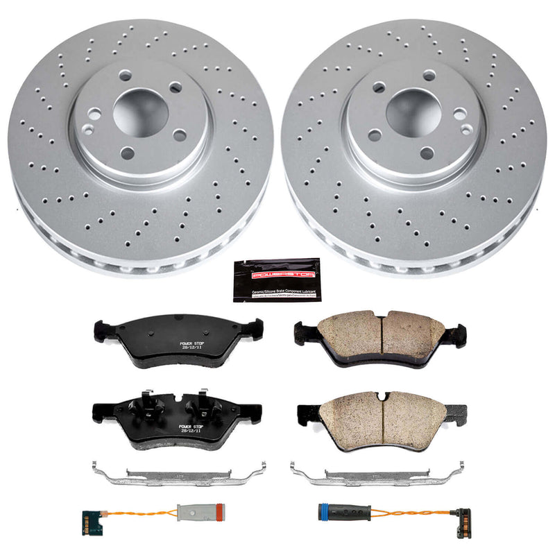 Power Stop CRK4644 - Z23 Evolution Sport Front Brake Kit vehicle fitment brake part