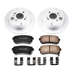 Power Stop CRK4653 Z17 Evolution Rear Brake Kit for 2006-2007 Hyundai Accent Rear Disc product image