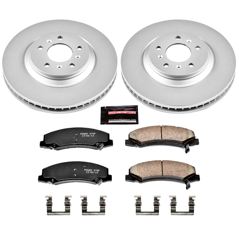 Power Stop CRK4654 - Z17 Evolution Front Brake Kit vehicle fitment brake part