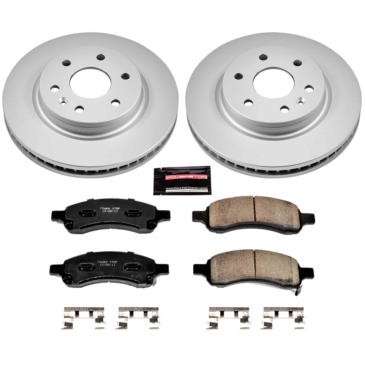 Power Stop CRK4657 - Z17 Evolution Front Brake Kit vehicle fitment brake part