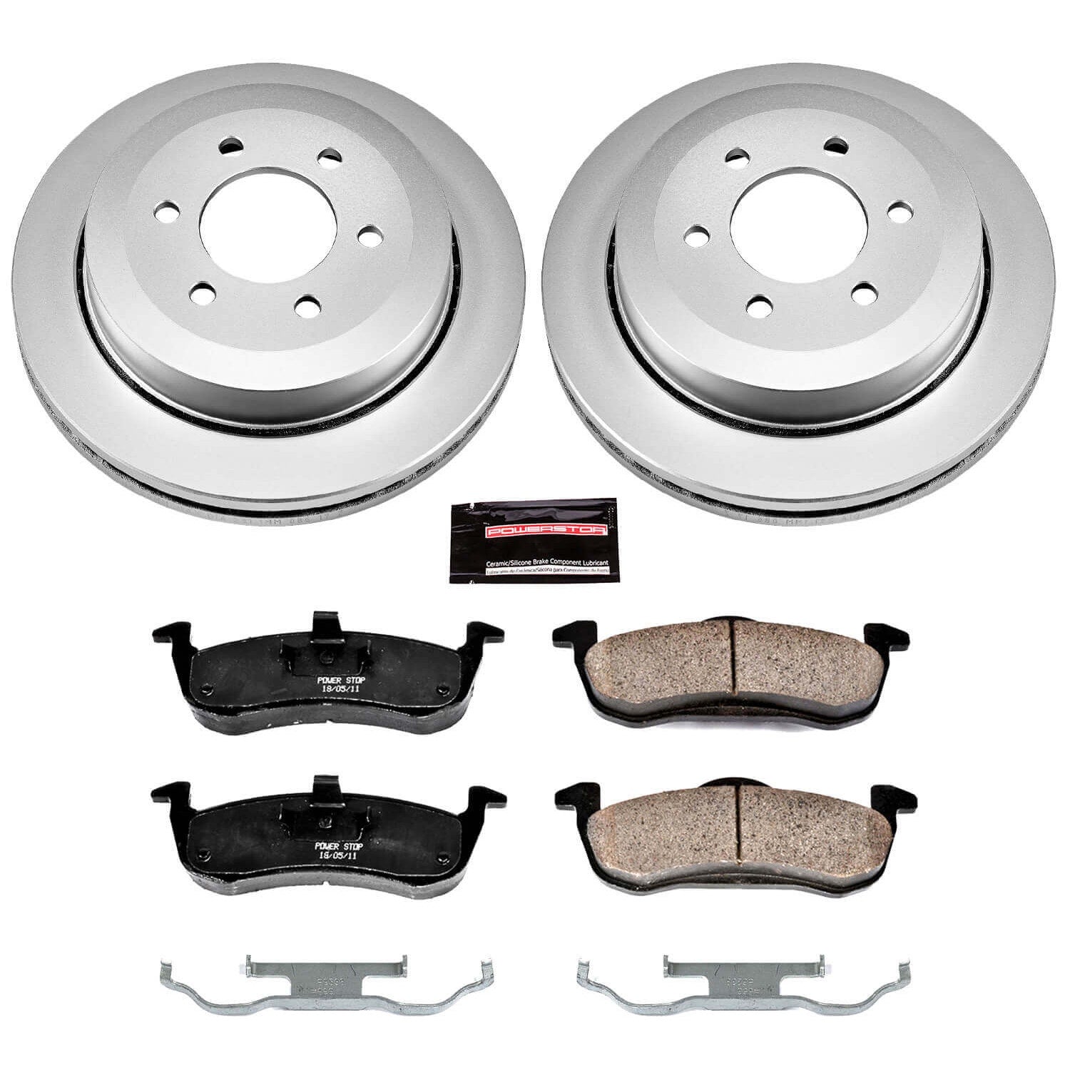Power Stop CRK4683 - Z17 Evolution Rear Brake Kit vehicle fitment brake part