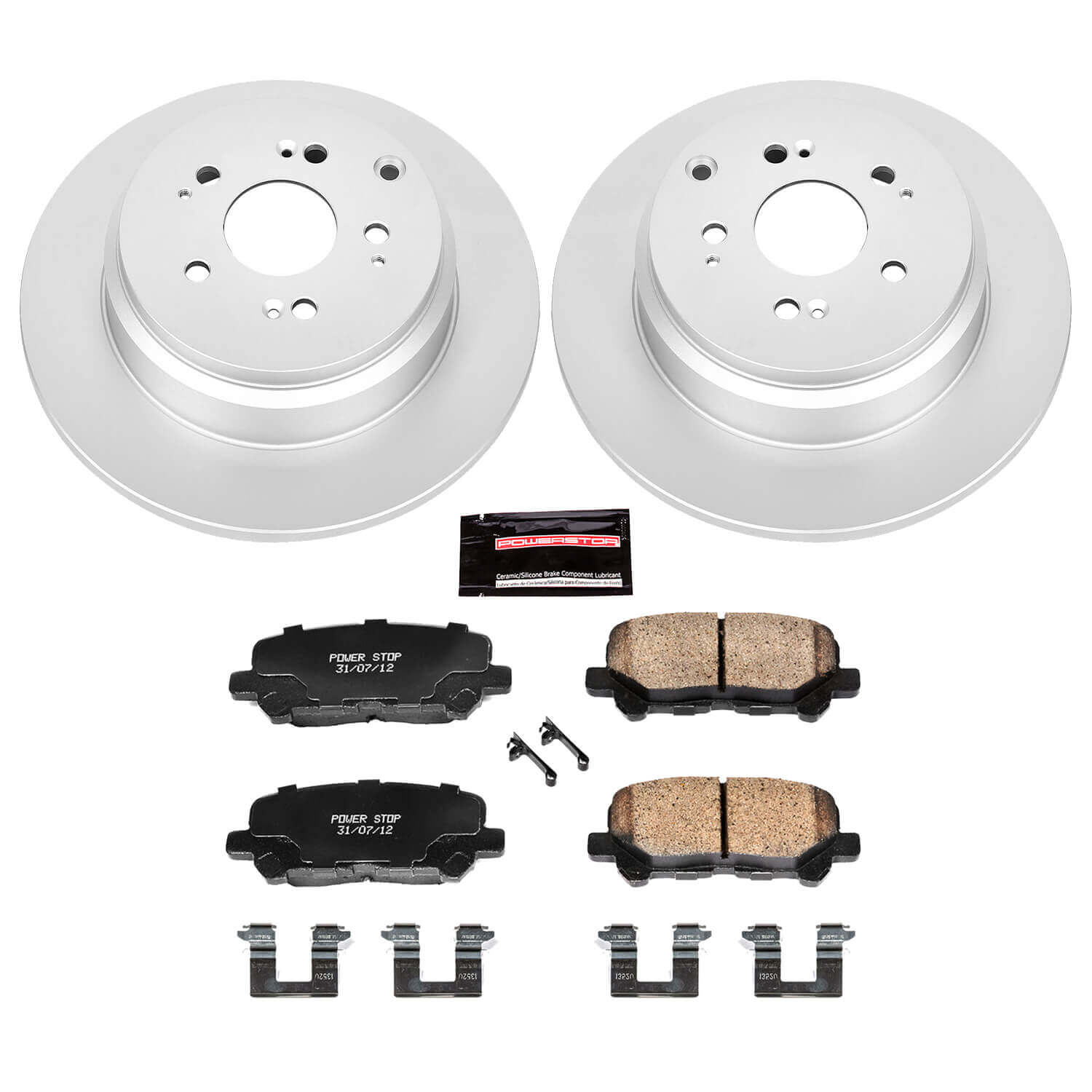 Power Stop CRK4685 - Z17 Evolution Rear Brake Kit vehicle fitment brake part