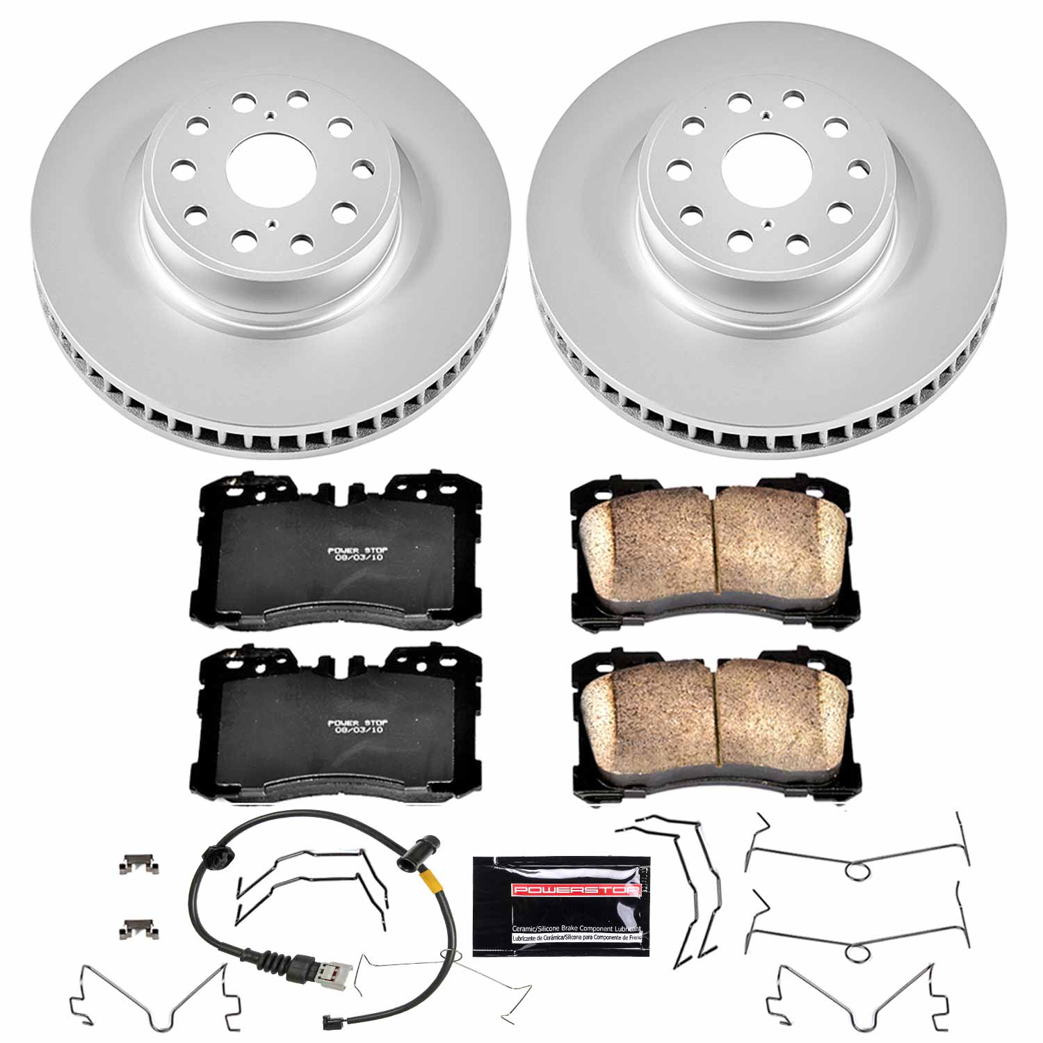 Power Stop CRK4686 - Z17 Evolution Front Brake Kit vehicle fitment brake part