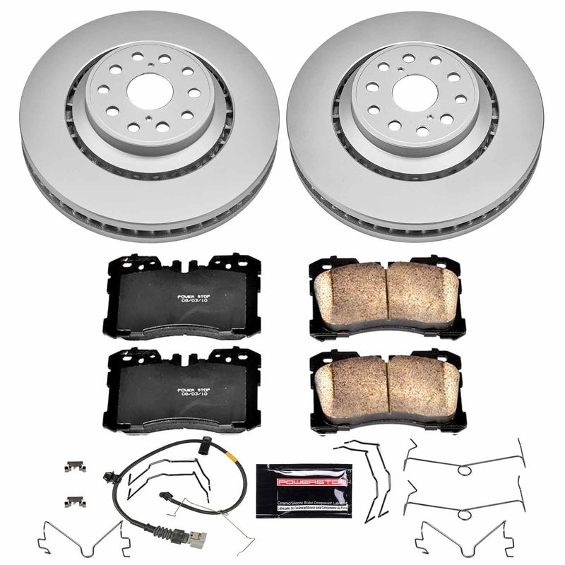 Power Stop CRK4687 - Z17 Evolution Front Brake Kit vehicle fitment brake part