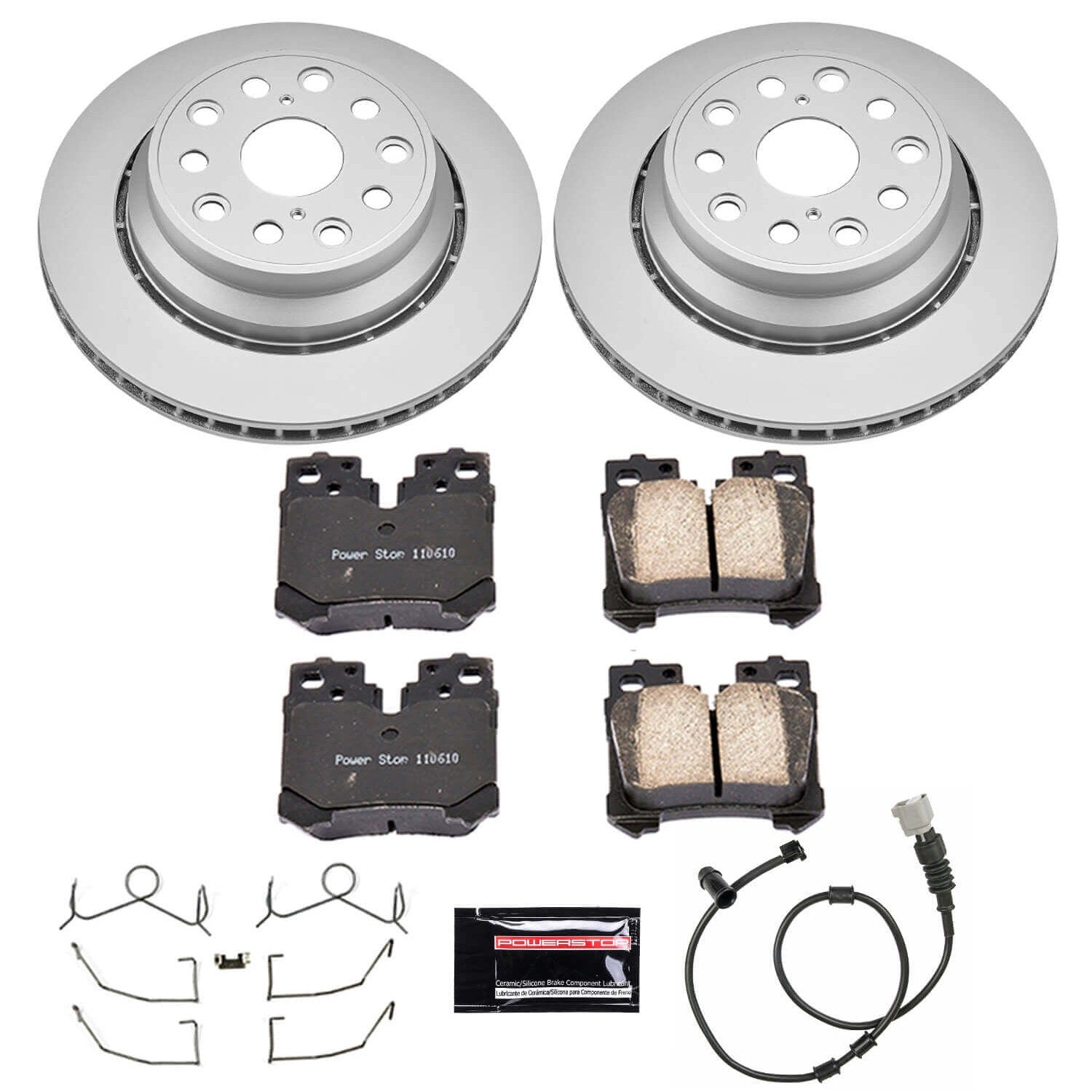 Power Stop CRK4689 - Z17 Evolution Rear Brake Kit vehicle fitment brake part