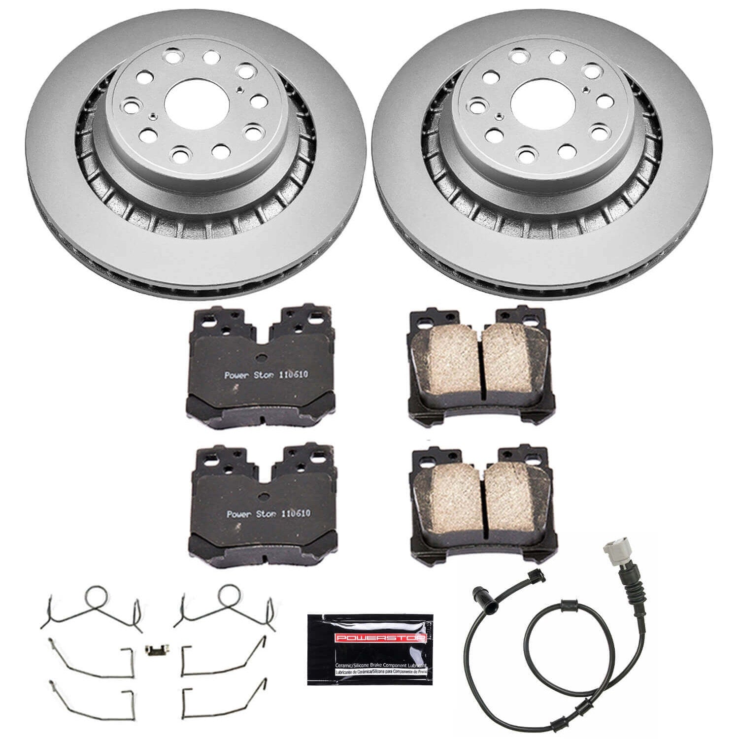 Power Stop CRK4690 - Z17 Evolution Rear Brake Kit vehicle fitment brake part