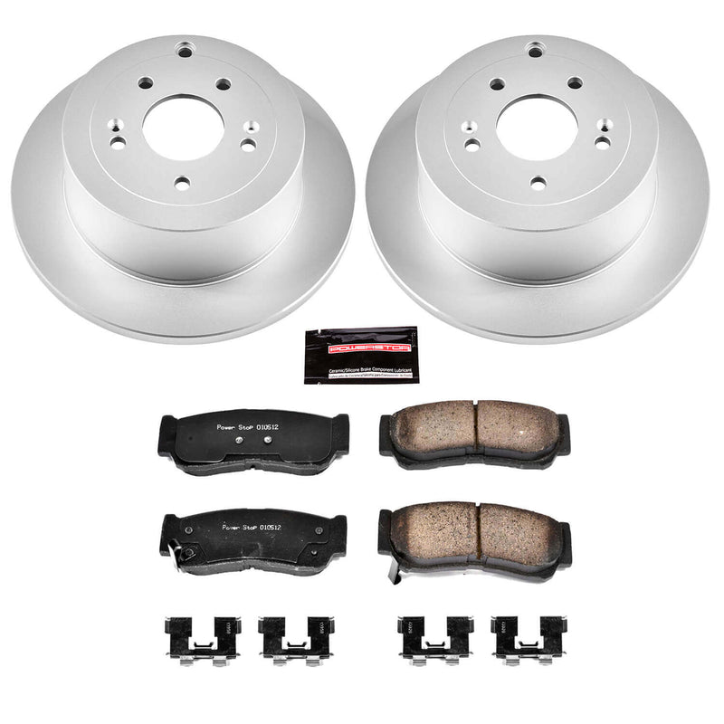 Power Stop CRK4694 - Z17 Evolution Rear Brake Kit vehicle fitment brake part