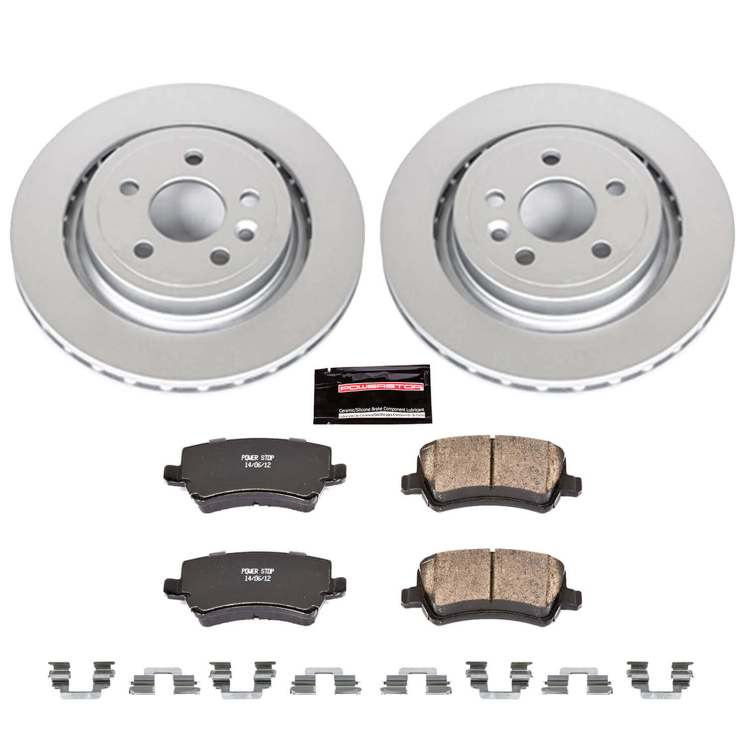 Power Stop CRK4702 - Z23 Evolution Sport Rear Brake Kit vehicle fitment brake part