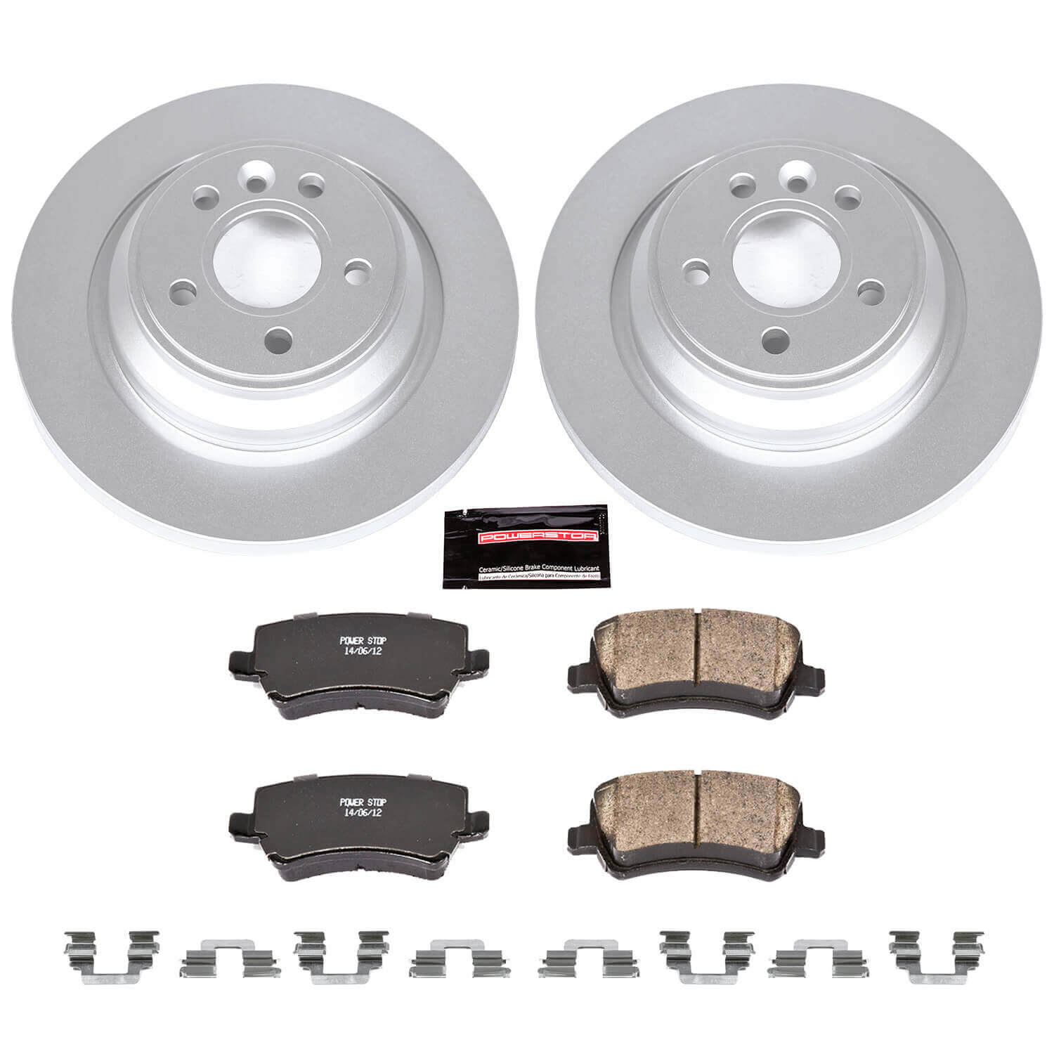 Power Stop CRK4704 - Z23 Evolution Sport Rear Brake Kit vehicle fitment brake part