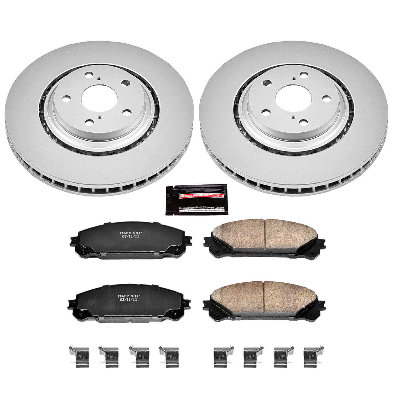 Power Stop CRK4713 - Z17 Evolution Front Brake Kit vehicle fitment brake part