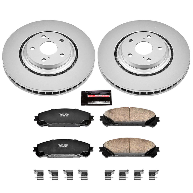 Power Stop CRK4713 - Z17 Evolution Front Brake Kit vehicle fitment brake part