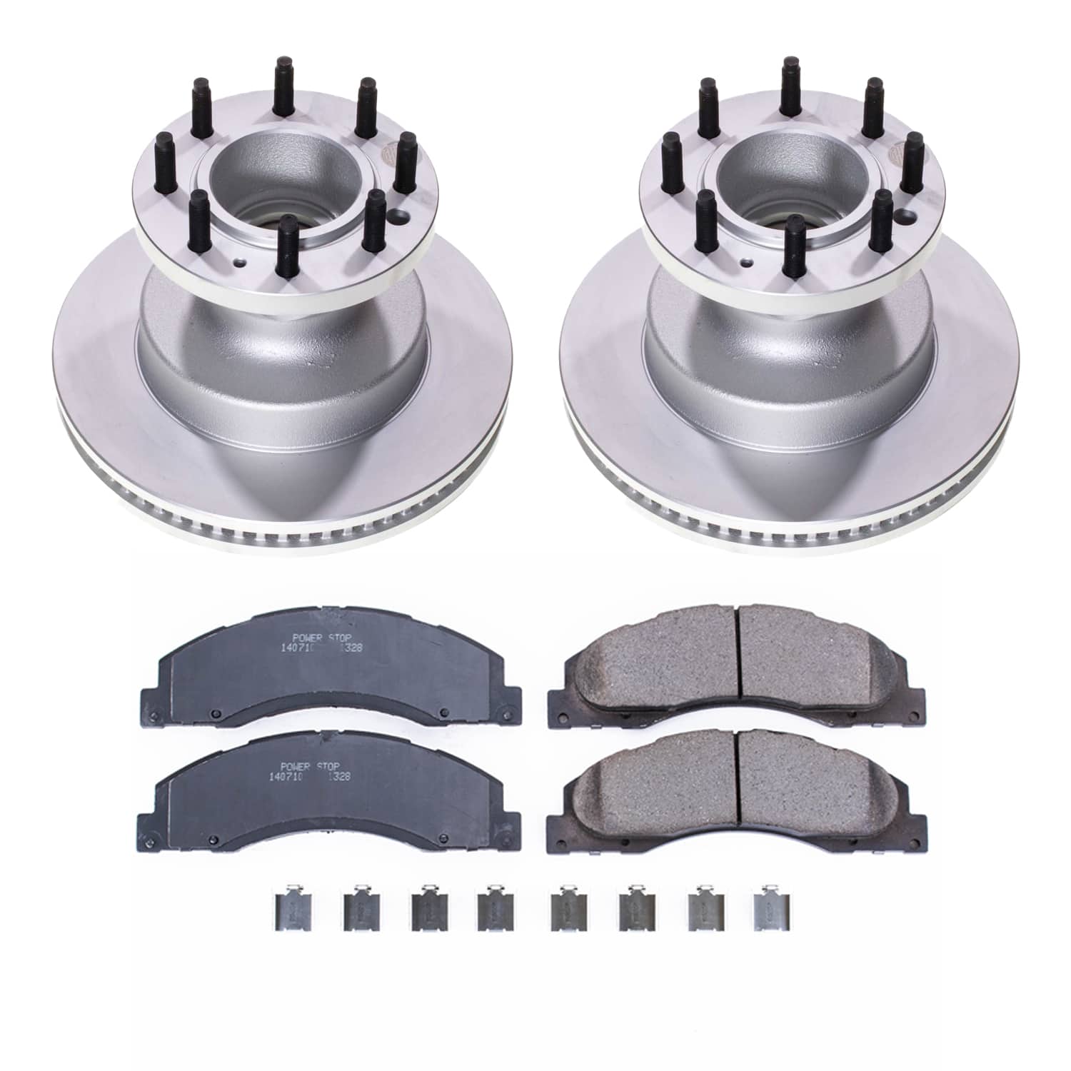 Power Stop CRK4717 - Front Z17 Evolution Genuine Geomet Coated Pad And Rotor Kit vehicle fitment brake part