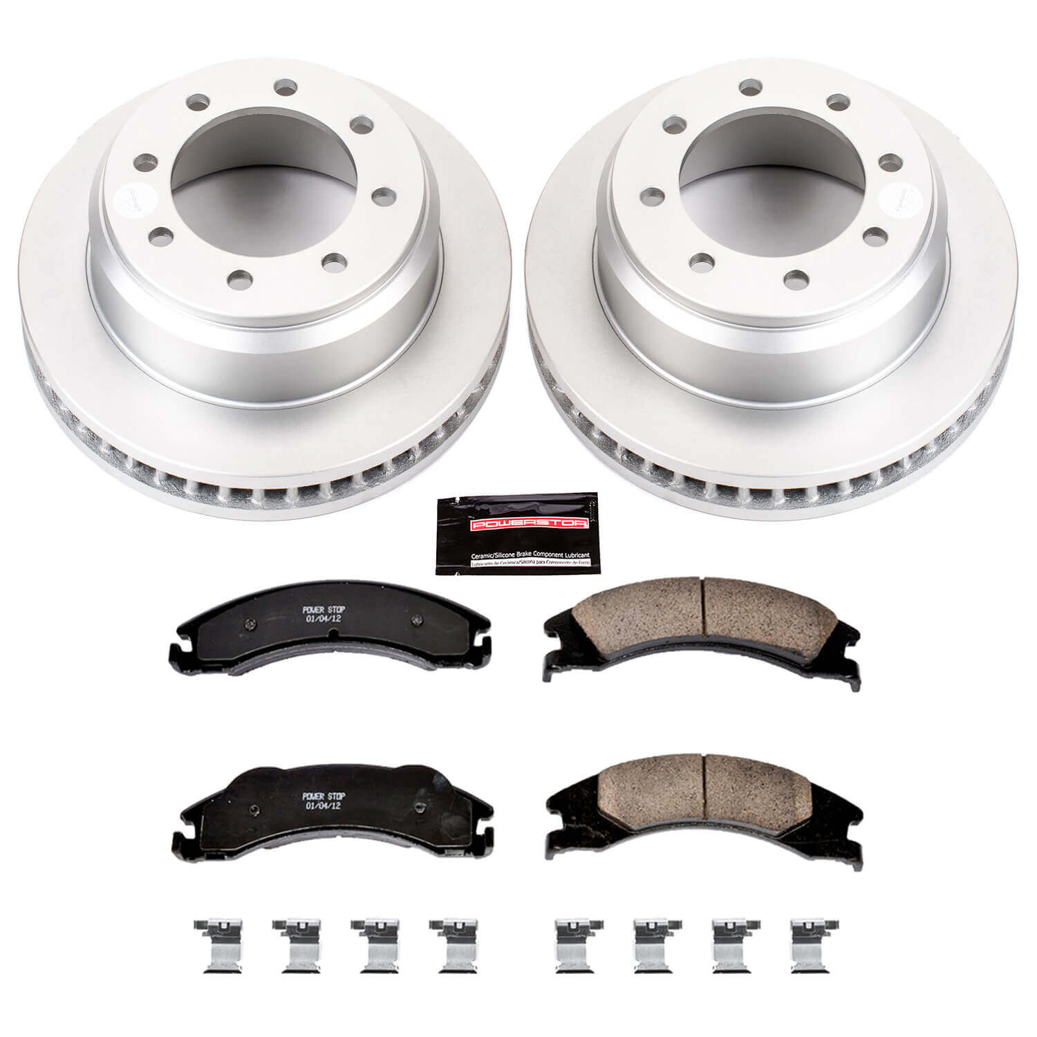 Power Stop CRK4718 - Z17 Evolution Rear Brake Kit vehicle fitment brake part