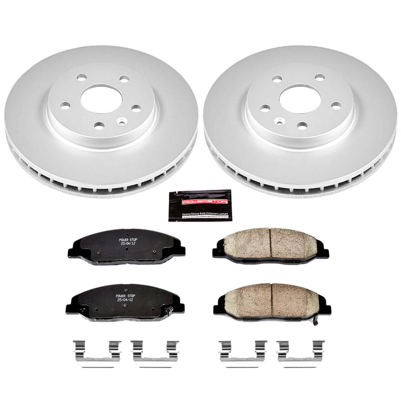 Power Stop CRK4721 - Z17 Evolution Front Brake Kit vehicle fitment brake part