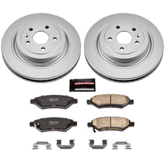 Power Stop CRK4723 - Z17 Evolution Rear Brake Kit vehicle fitment brake part