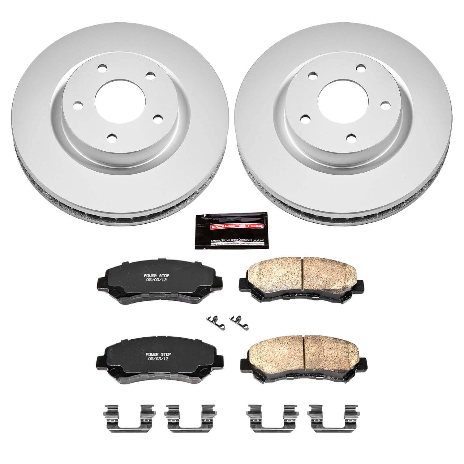 Power Stop CRK4724 - Z17 Evolution Front Brake Kit vehicle fitment brake part