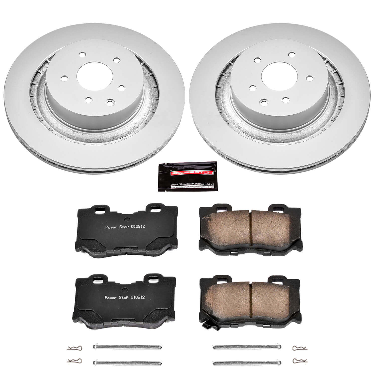 Power Stop CRK4732 - Z17 Evolution Rear Brake Kit vehicle fitment brake part