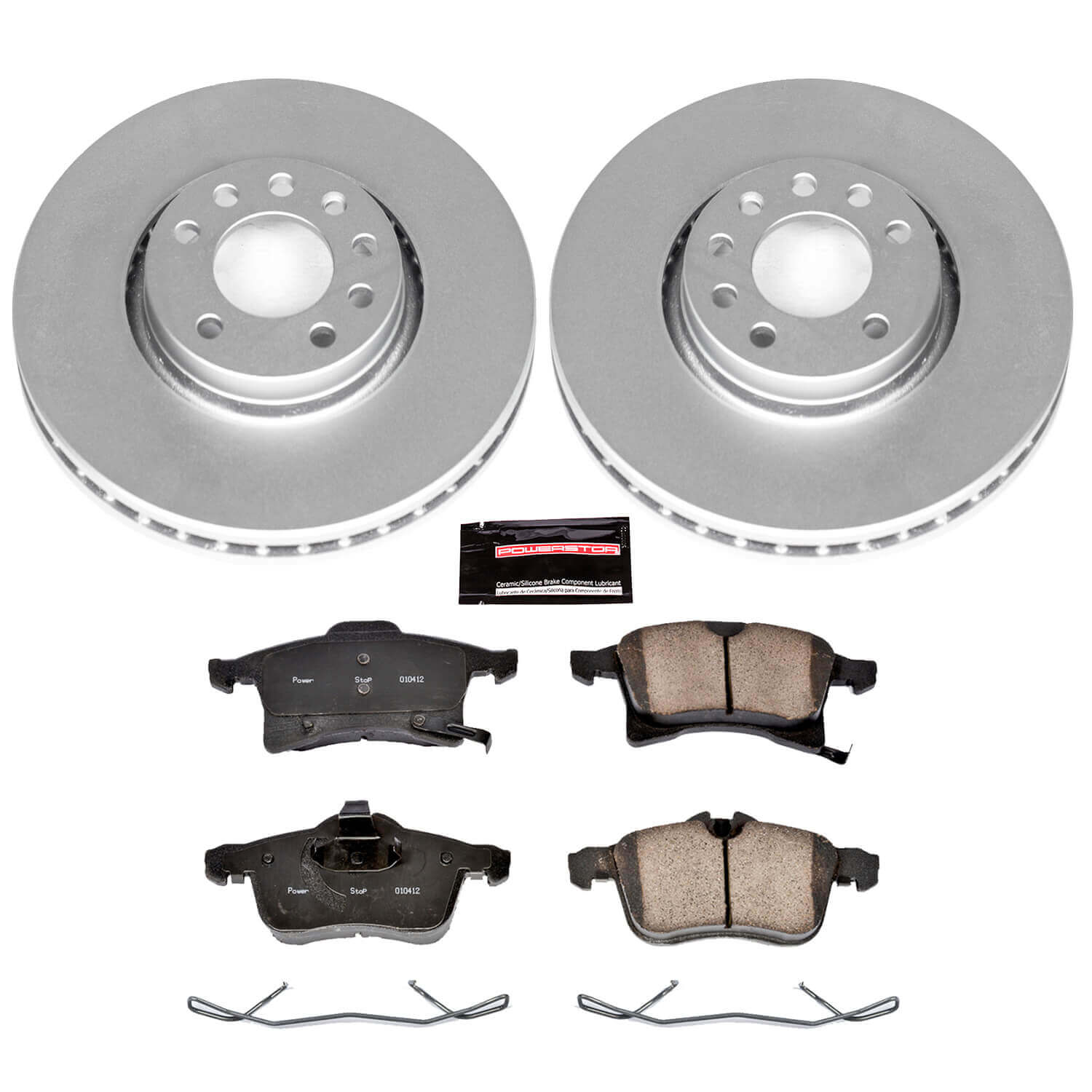 Power Stop CRK4738 Z23 Evolution Sport Front Brake Kit for 2008 Saturn Astra product image