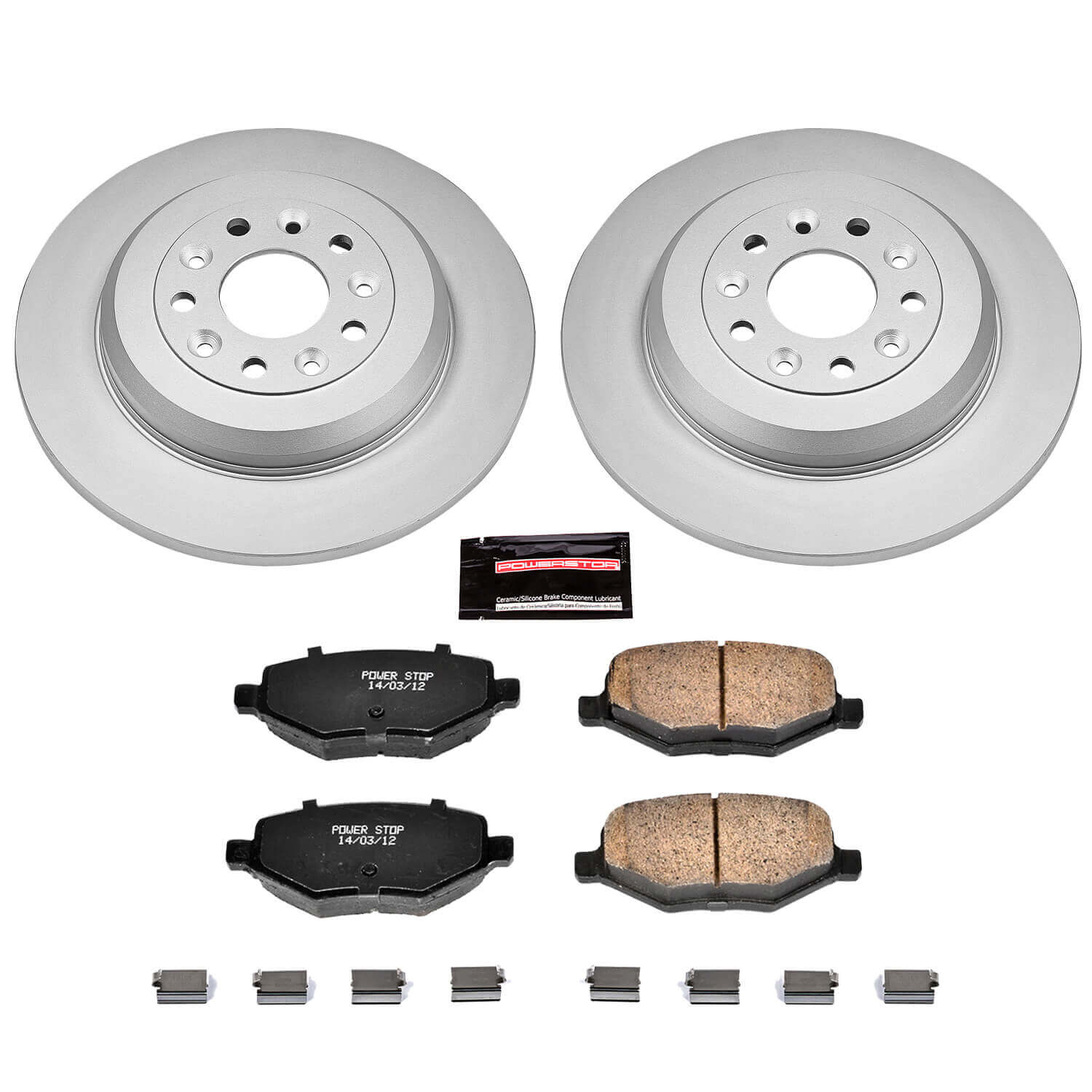 Power Stop CRK4744 - Z17 Evolution Rear Brake Kit vehicle fitment brake part