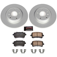 Power Stop CRK4745 - Z23 Evolution Sport Rear Brake Kit vehicle fitment brake part