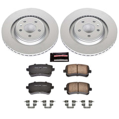 Power Stop CRK4746 - Z23 Evolution Sport Rear Brake Kit vehicle fitment brake part