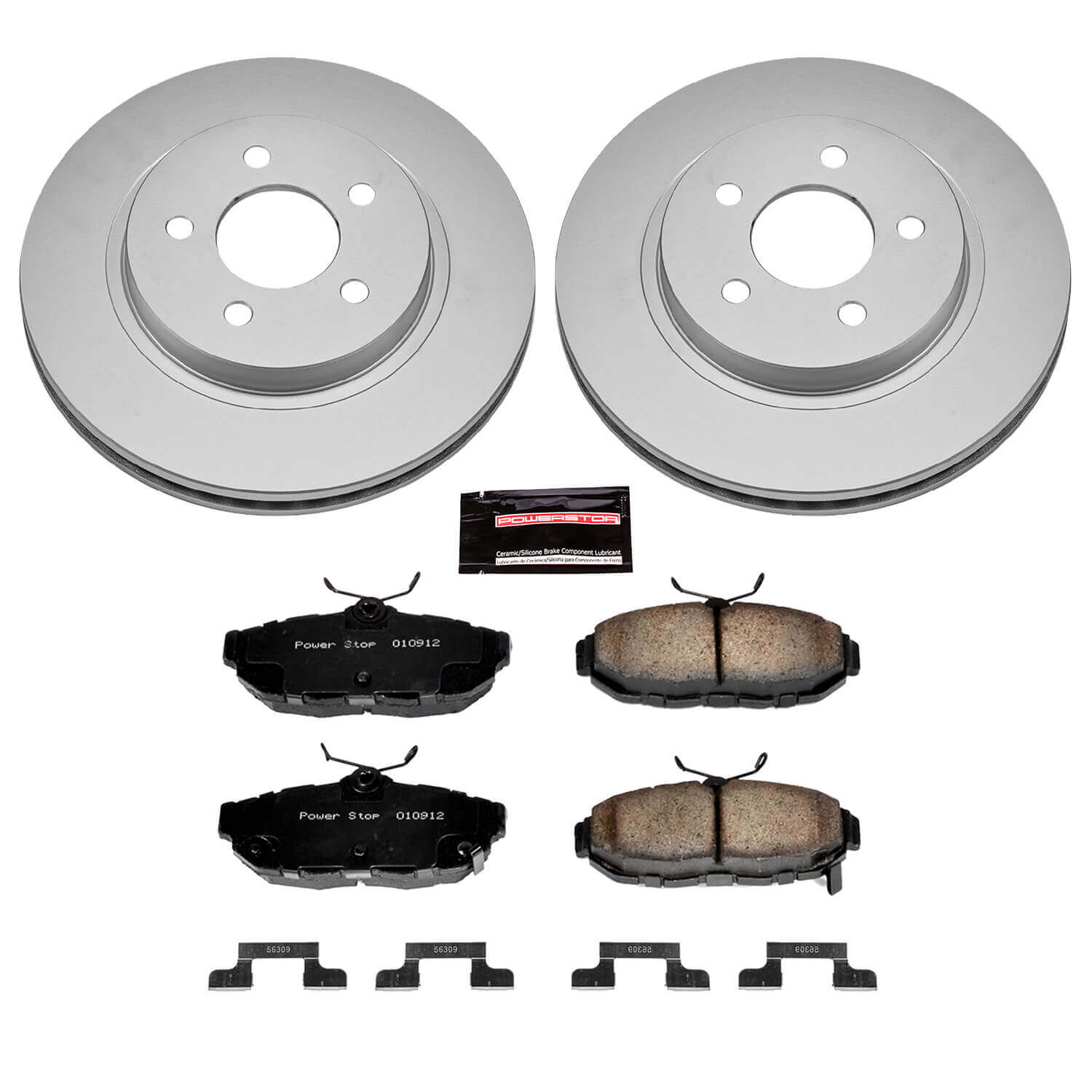 Power Stop CRK4749 - Z17 Evolution Rear Brake Kit vehicle fitment brake part