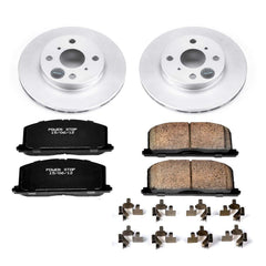 Power Stop CRK4782 Z17 Evolution Front Pad And Rotor Kit for 1996-1998 Toyota Paseo product image