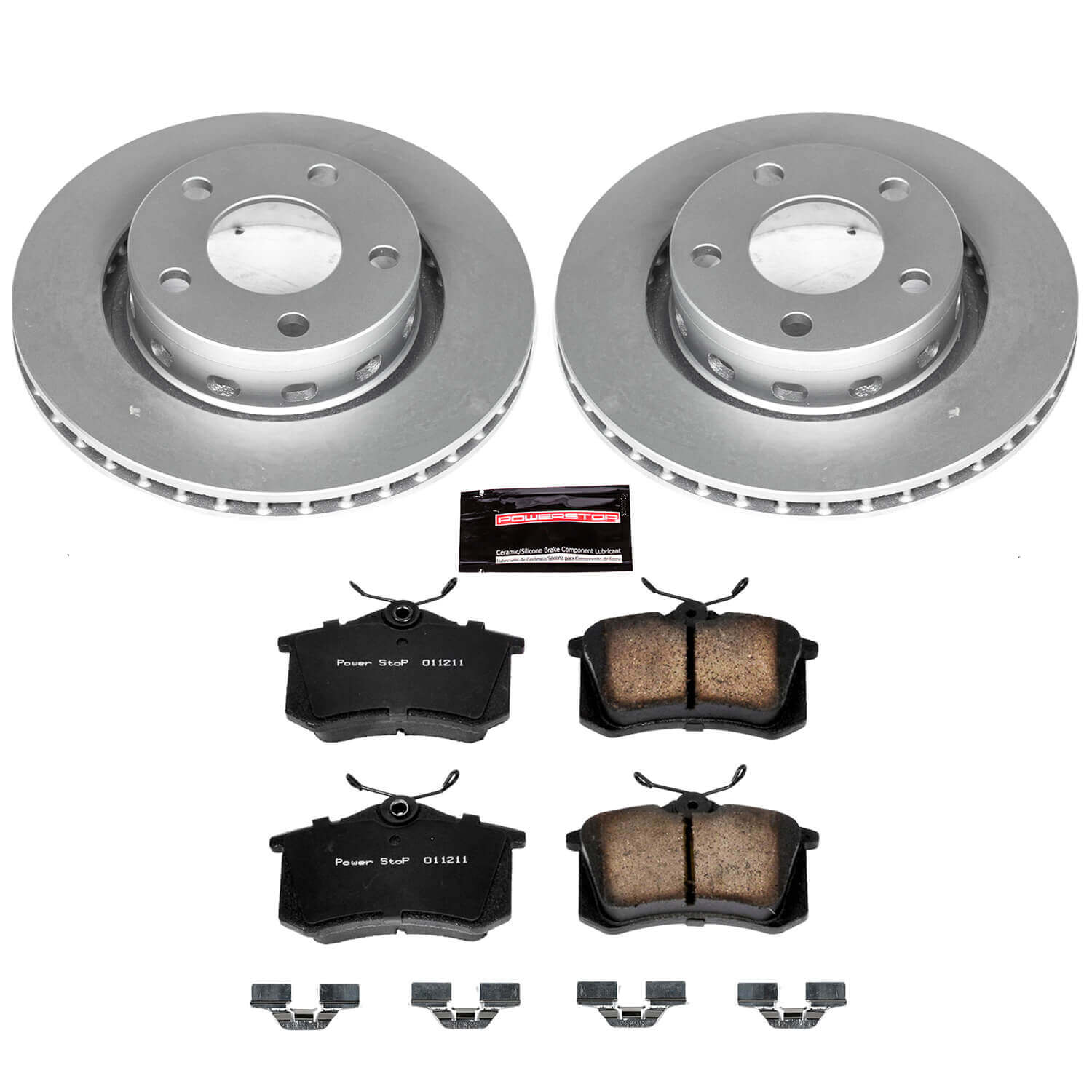 Power Stop CRK4847 - Z23 Evolution Sport Rear Brake Kit vehicle fitment brake part