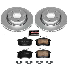 Power Stop CRK4847 - Z23 Evolution Sport Rear Brake Kit vehicle fitment brake part