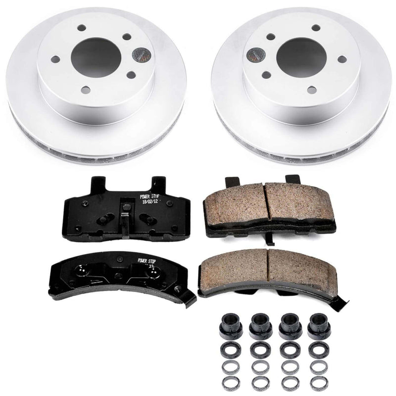 Power Stop CRK4873 Z17 Evolution Front Brake Kit for 1990-2002 Chevrolet Astro All Wheel Drive product image